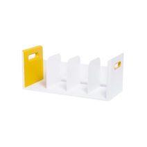 시스맥스 루맥스 책꽂이 4단, 03 YELLOW, 1개