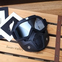 고글일체형 헬멧 헬맷 스키 스노우보드스키 스노우 보드 오토바이 Windproof 크루저 접는 고글 안경 이동식, 05 black silver