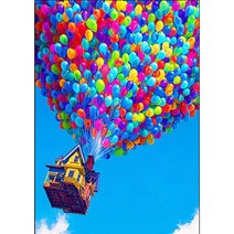 아이룸데코 해바라기 보석십자수 DIY 캔퍼스 액자형 30x40, 풍선 캔퍼스형 30x40