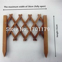 차폐휀스 담장공사 단독 주택 카페 담장 펜스 정원 마당 녹색 야외 나무 방부제 작은 나무 이동식 파티션 울타리, 노란색