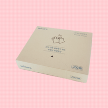 진짜 산화 생분해가 되는 위케어지퍼백(50매) 친환경 썩는일회용 비닐봉투 위생백 지퍼팩, #산화생분해 위생장갑(200매), 1개, 50개입