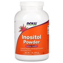 Now Foods 나우푸드 이노시톨 효능 임신전영양제 분말 1lb (454g)