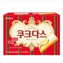 크라운 쿠크다스 화이트 77gx24개 [1box], 상세페이지 참조