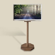 LG 룸앤티비 거치대 원목 우드 TV 스탠드(1 2세대), 네츄럴, 600(mm)