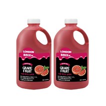 [런던브릭스] 자몽 농축액 1.8Kg (2개세트), 단품