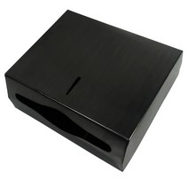 세이크린 스텐 점보롤케이스 핸드타올디스펜서 화장지 페이퍼케이스, 1개, CND002-04 스텐핸드 무광 그레이26cm