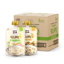 남양 맘스쿠킹 유아 초기 이유식 10개(닭가슴5+전복표고5), 맘스쿠킹 유아 초기 이유식 10개