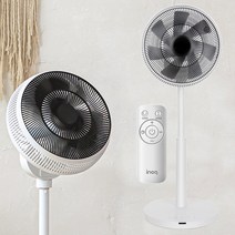 BLDC 무소음 선풍기 무풍 조용한 시원한 리모컨 아기 선풍기 거실용 가정용 DC선풍기, 07.WD151[화이트/블랙]
