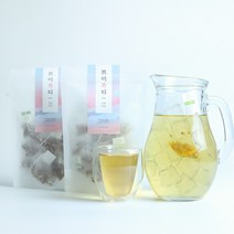 [8LAB / 1+1 브이쏙티] 하루물2L 100% 국내산 늙은 호박 팥 우엉 작두콩 차 순환 카페인없는 미세플라스틱없는 티백 팥호박차, 2팩, 40g, 2개, 20개입