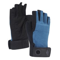 BLACK DIAMOND 블랙다이아몬드 크랙 하프 핑거 글러브 Astral Blue BD801864, S