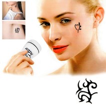 그린피앤에스 유앤미 타투 스탬프 라지형 L2 파이어 타투 미용 뷰티소품, 1, 본상품선택