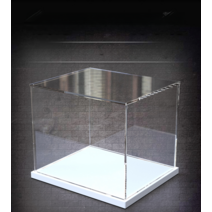 투명 아크릴 피규어 케이스 프라모델 장식장 진열장 보관함, G 15x30CM(길이 x 너비)