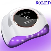 1초젤램프 uv젤 램프 60LEDs 손톱에 대 한 강력한 uv led 램프 젤 폴란드어 건조 램프 ir 센서 젤 드라이어 램프 네일 아트 살롱 매니큐어 기계와 4 모드 건조기, 협력사, 60LED BQ5TP