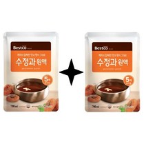 1+1 수정과 진액 계피 농축액 원액 5배 희석음료 790ml 총 1.5KG