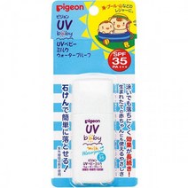 일본 Pigeon 피젼 베이비 UV 워터 프루프 방수 선크림 로션 SPF50/PA++ 30g