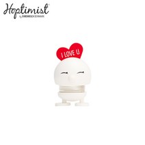 홉티미스트 클래식 빔블 범블 흔들리는 스프링 점프 스마일 LOVE 인테리어 장식 소품, D