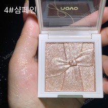MINSHZEE 하이라이터 나비 리본 하이라이터 4색, 샴페인 *1