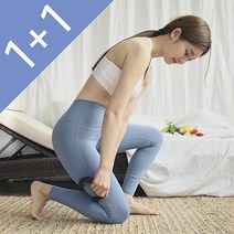 올더히어 요가링 종아리 마사지 젠링 하드형 2개입, 하드형 블루