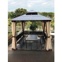 조립식정자 옥상인테리어 야외정자 코스트코파고라 가제보 조립식 파라고 원두막, 01. 2.6x2.6m 햇빛막
