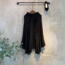 씨샵인더룸 / 마인 언발란스 끈리본 밴딩 치마 4color C