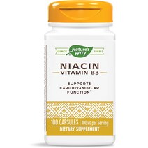 네이쳐스웨이 니아신 100mg 캡슐, 100개입, 1개