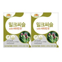 비타민뱅크 밀크씨슬 비타민B 90캡슐x2개, 상세설명 참조, 없음