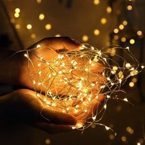 엔템 유리돔 LED 와이어전구 줄조명 1M 2M 3M