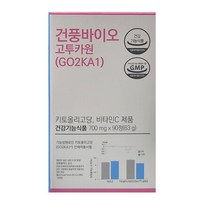 건풍바이오 고투카원 (GO2KA1) 키토올리고당 90정 2박스.YG, 상세페이지 참조, 상세페이지 참조