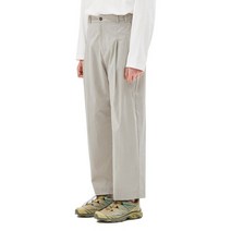 672286 IL CORSO DRY COOL 투 턱 와이드핏 볼륨 팬츠 라이트그레이 IEPA3E009G1