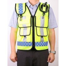 경찰형 바둑판 고급 조끼, 1개