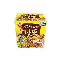 오뚜기 제주콩으로 만든 생낫또 일본음식 간편식 건강식 168g 1세트, 9세트