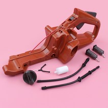 엔진톱 전기톱 4행정 전동 후방 핸들 연료 탱크 어셈블리 Husqvarna 445 전기톱 필터 캡 리턴 라인 호스 AV, 한개옵션0