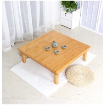 레트로 밥상 원형밥상 직사각형 크기 박세리 정사각형 4인용 1인용 합성목재 직교자상, 접이식 장판길이80x폭80x높이47