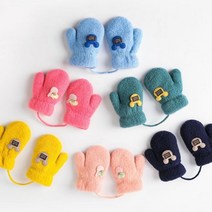 돌 두돌 3살 아기 벙어리 장갑 손가락장갑 씽씽이 킥보드 장갑, 블루