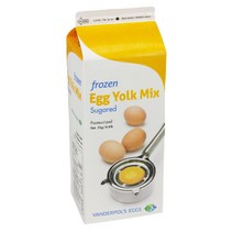 [에그솔루션] 베이커리 냉동 액상 난황 계란 노른자 10% 가당 2kg