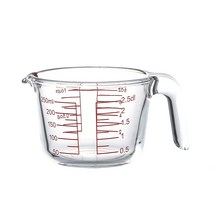로하티 내열유리 계량컵 250ml 용량 비커, 상세페이지 참조