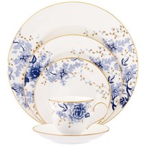 Lenox 가든 그로브 플레이스 세팅 5개 화이트, 5-Piece Place Setting