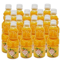 제주향 100% 착즙 감귤 한라봉 주스 330ml 16개