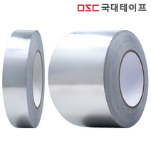 [당일배송] 알루미늄테이프 24mm 48mm x 50M/ 은박 덕트 닥트 싱크대 연통, 48mm x 50M