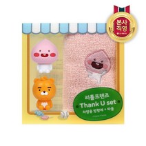[엘지생활건강] 아우라 카카오 리틀프렌즈(라/어)+어피치타올2mlx2, 상세 설명 참조