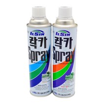 일신 스프레이 페인트 락카 사비 도색 리폼 니스 방청, 일신락카 진밤색(321)