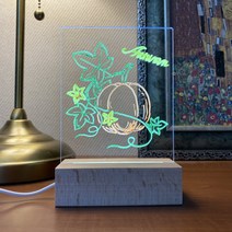 [USB10cm실속세트] 박스포장 컬러마카펜 아크릴무드등 만들기 DIY 키트 어린이집 유치원 초등학교 중학교 고등학교 돌봄교실 아동센터 복지관 요양원 학원 체험 수업 과학축제 재료, 04.실속구성(11500원)박스포장, 도안북A타입