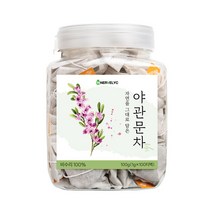 이너블릭 국내산 야관문 차 100티백 PLA 친환경 필터, 1g