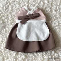 바이담수미 반려동물 돌쇠곱단이 한복, 곱단이원피스