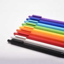 카코 KACO 퓨어 소프트 젤펜 (20가지 컬러펜), 핑크(블랙심)