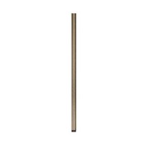 Westinghouse 조명 7752600 천장 선풍기 다운 로드 12인치 브러시드 니켈 마감 직경 3/4인치, 화이트 마감