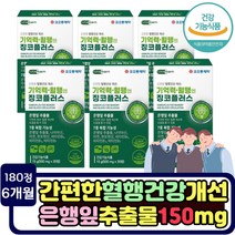 중장년층 기억력 혈행건강 유지 부모님 어르신 은행잎 추출물 에좋은 음식 머리 영양제 추천 어머니 아버지 남편 아내 신랑 좋아지는 방법 뇌건강 보조제 건강기능식품 징코 ginko