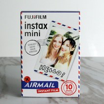 폴라로이드 필름 mini7s/9/25/70/90/7c/8/11 후지필름 인스탁스 즉석카메라 미니에보 미니샷2필름 고필름 미니 코닥 사진인화기 스퀘, 단일사이즈, 항공 편지지 10장