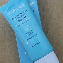 바이탈로지 울트라프로덱션 선스크린크림(60ml) UVA/B동시차단 8시간지속력 용량10ml늘려), 1개, 50ml