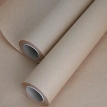 종이롤 포장지 크라프트지 53cm x 30M 80g, 크라프트